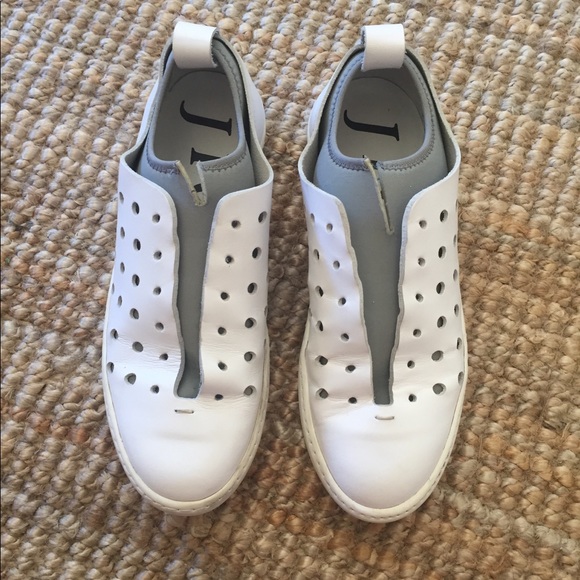 Antibes Perforated Sneakers UK Neoprene | Leather - Picture 4 of 6